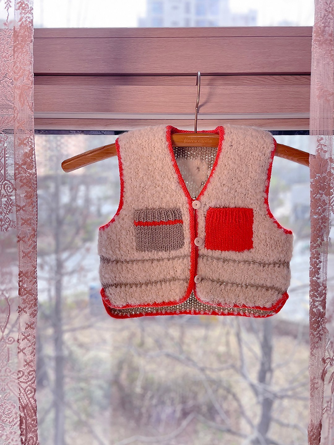 Big Bird Vest kids · Grey Level Knitter