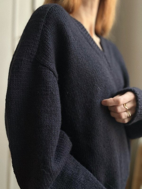 Sweater No. 30 V-neck - My Soft One + Kid Seta