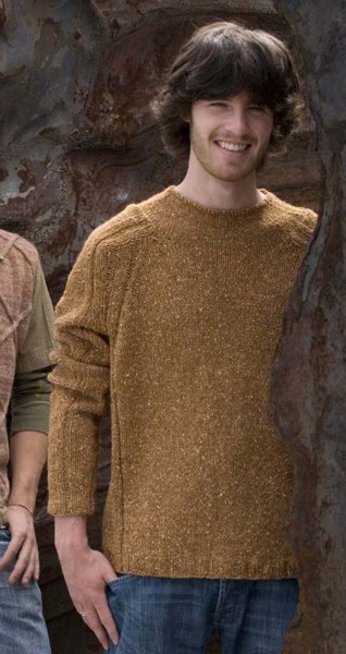 Gepard Herresweater med sadelskulder