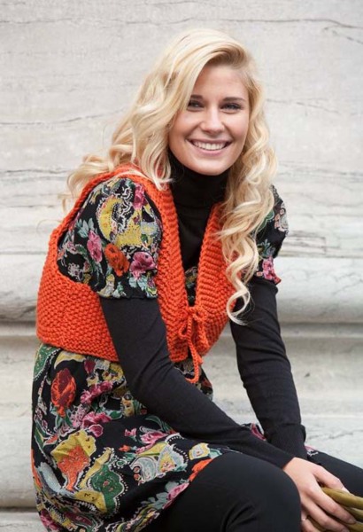 Gepard Vest i perlestrik