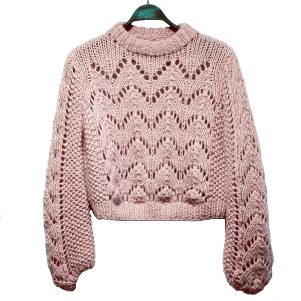 Gepard Montgolfier – sweater med ballonærmer
