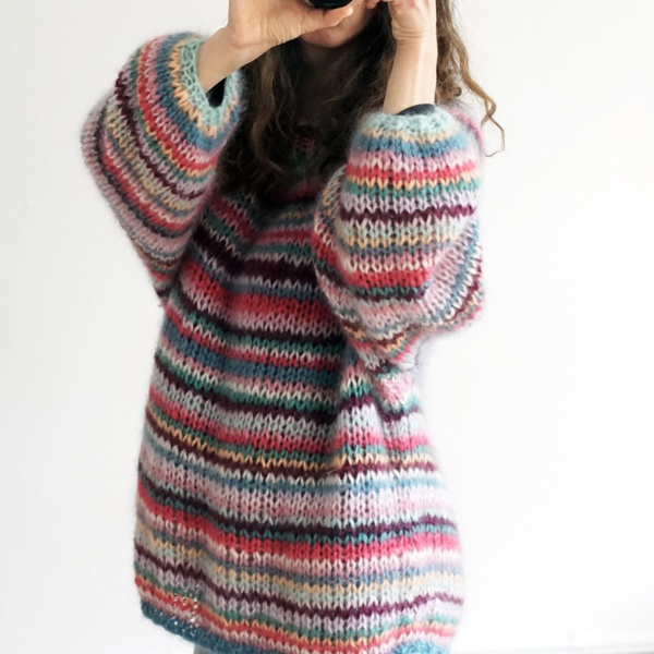 Gepard Freja – Multistribet sweater D