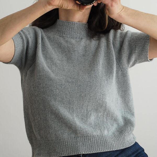 Emily Cashmere Top fra Traditionel Strik