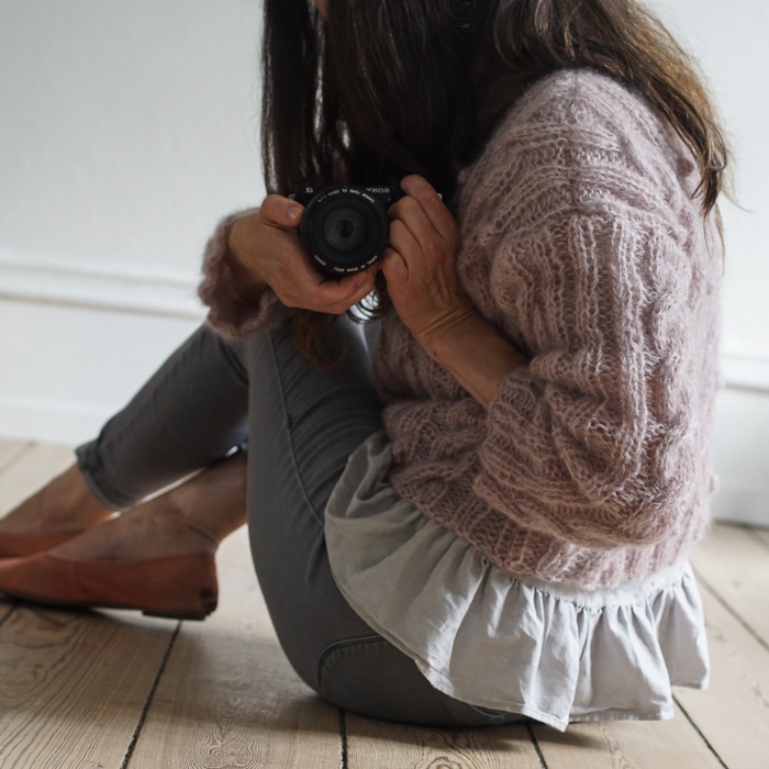 Gepard Kort Mohairsweater D